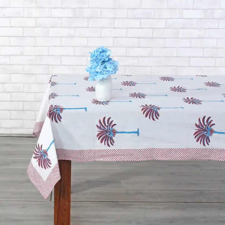 Block Print Table Cloths 60 x 90