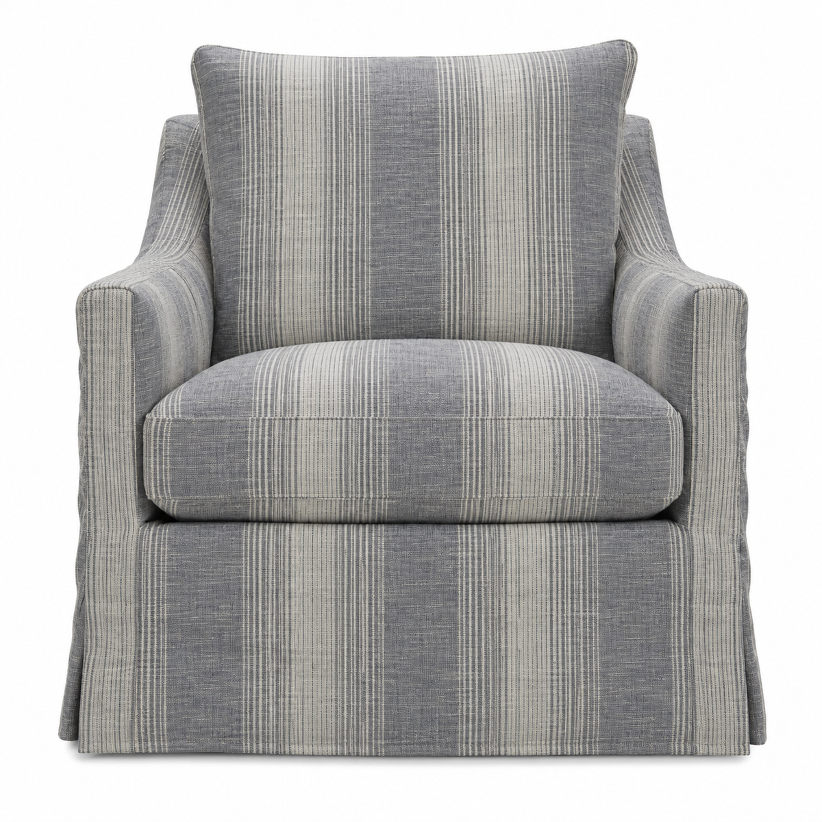 Serena Slipcover Swivel Chair