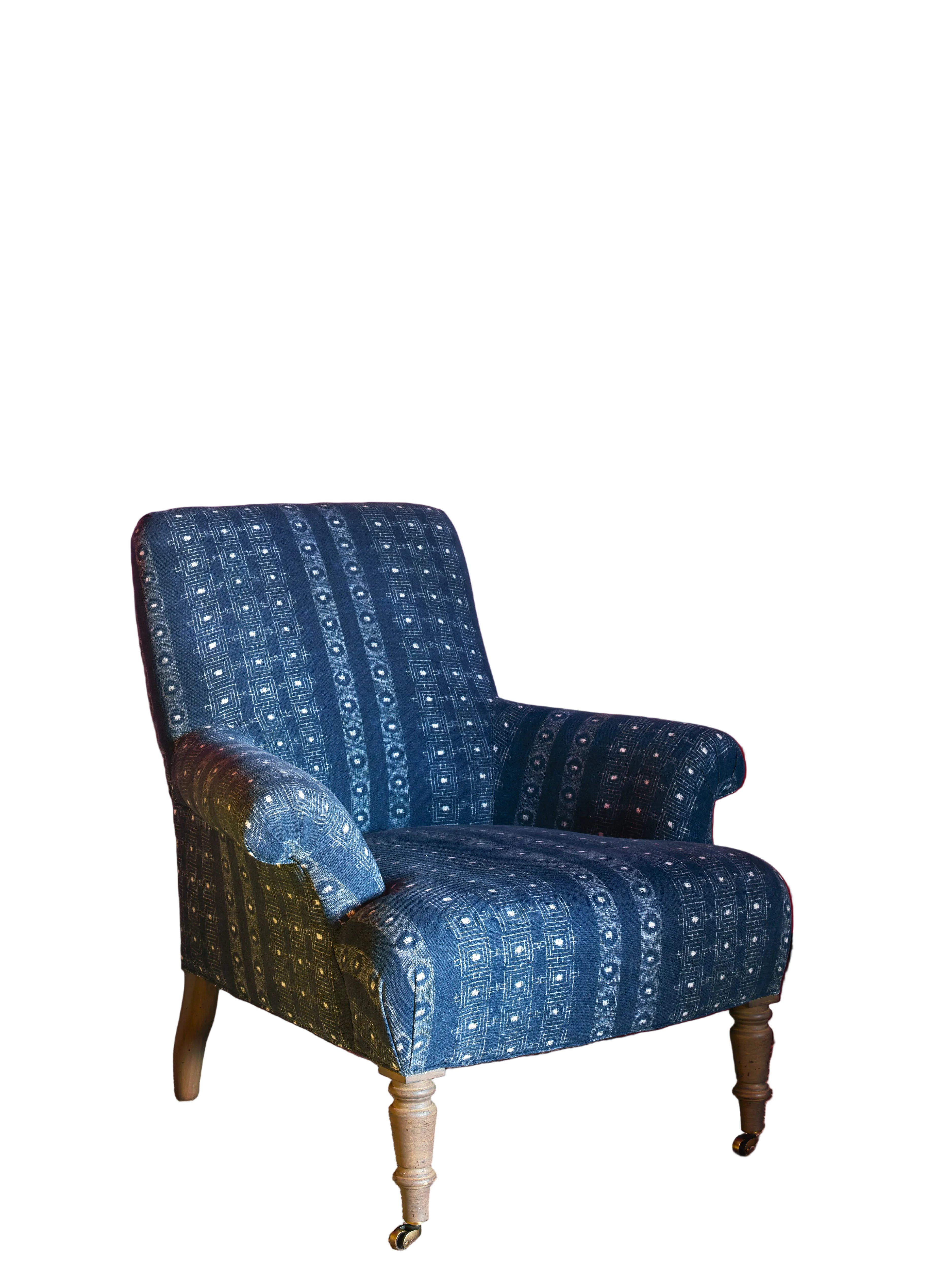 Lee Occasional Chair Indigo