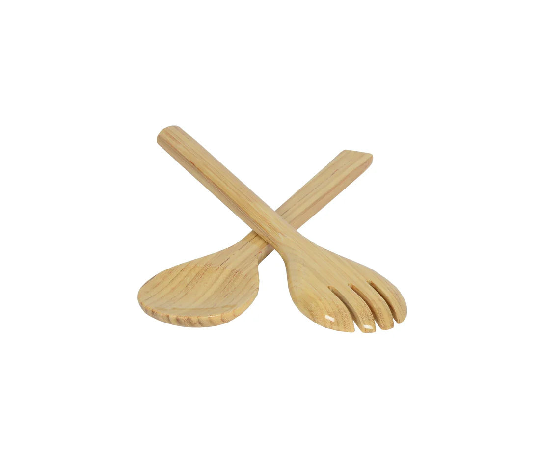 Bamboo Salad Servers
