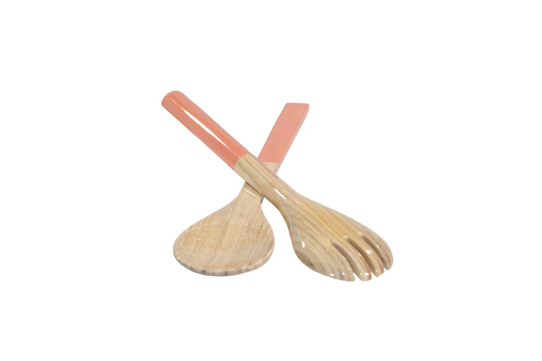 Bamboo Salad Servers