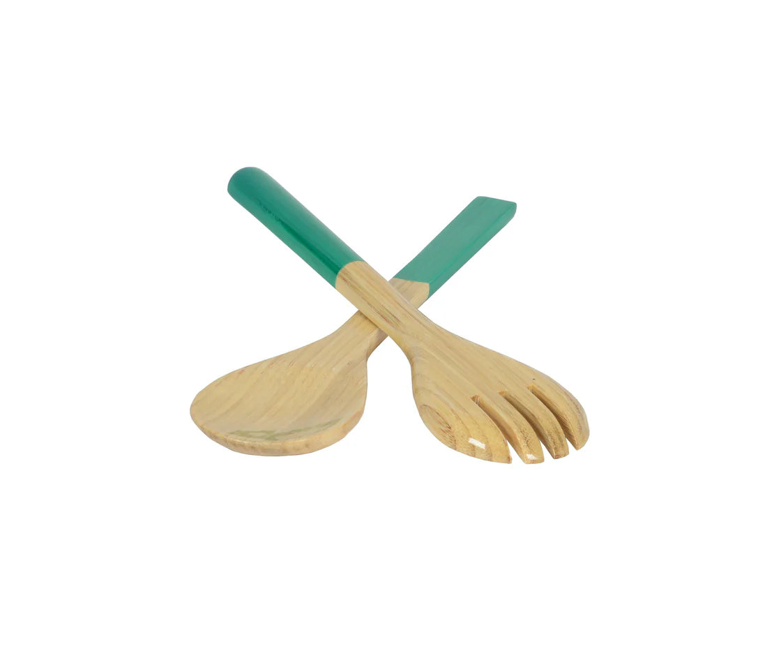 Bamboo Salad Servers