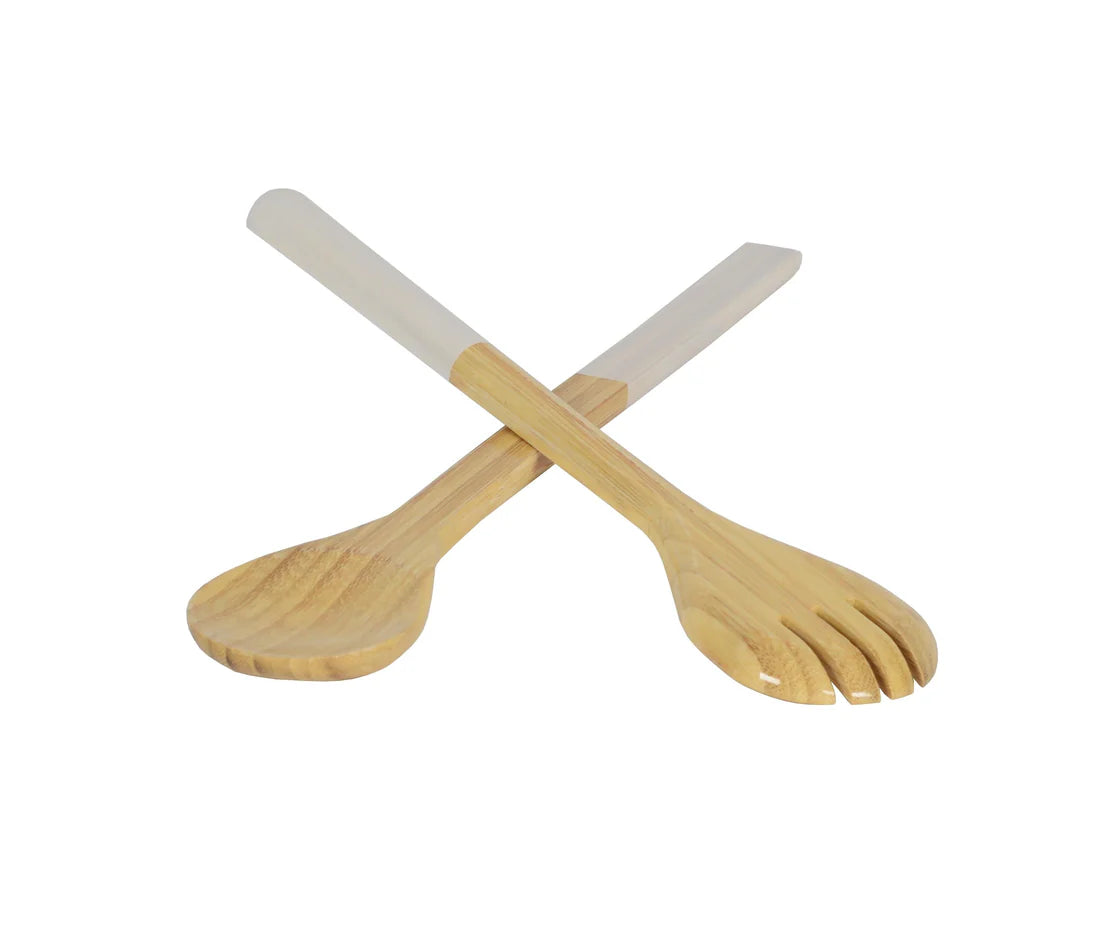 Bamboo Salad Servers