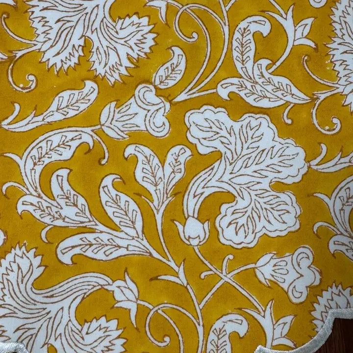 Block Print Napkins Set/6