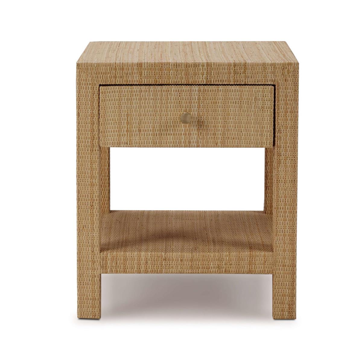 Kagu 1 Drawer Rattan Nightstand