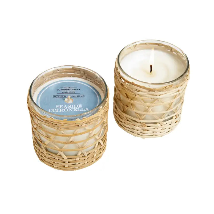 Outdoor Citronella Essential Oil Candles
