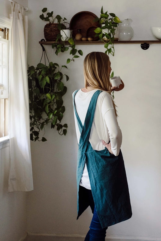 Cross Back Aprons