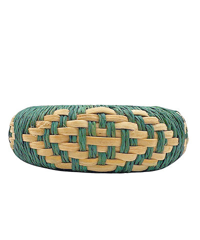 Woven Rattan Bangle Bracelets