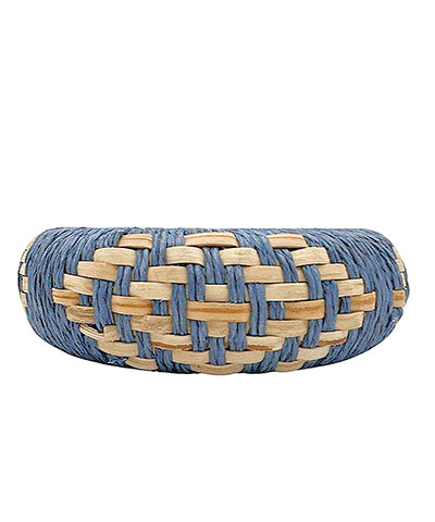 Woven Rattan Bangle Bracelets