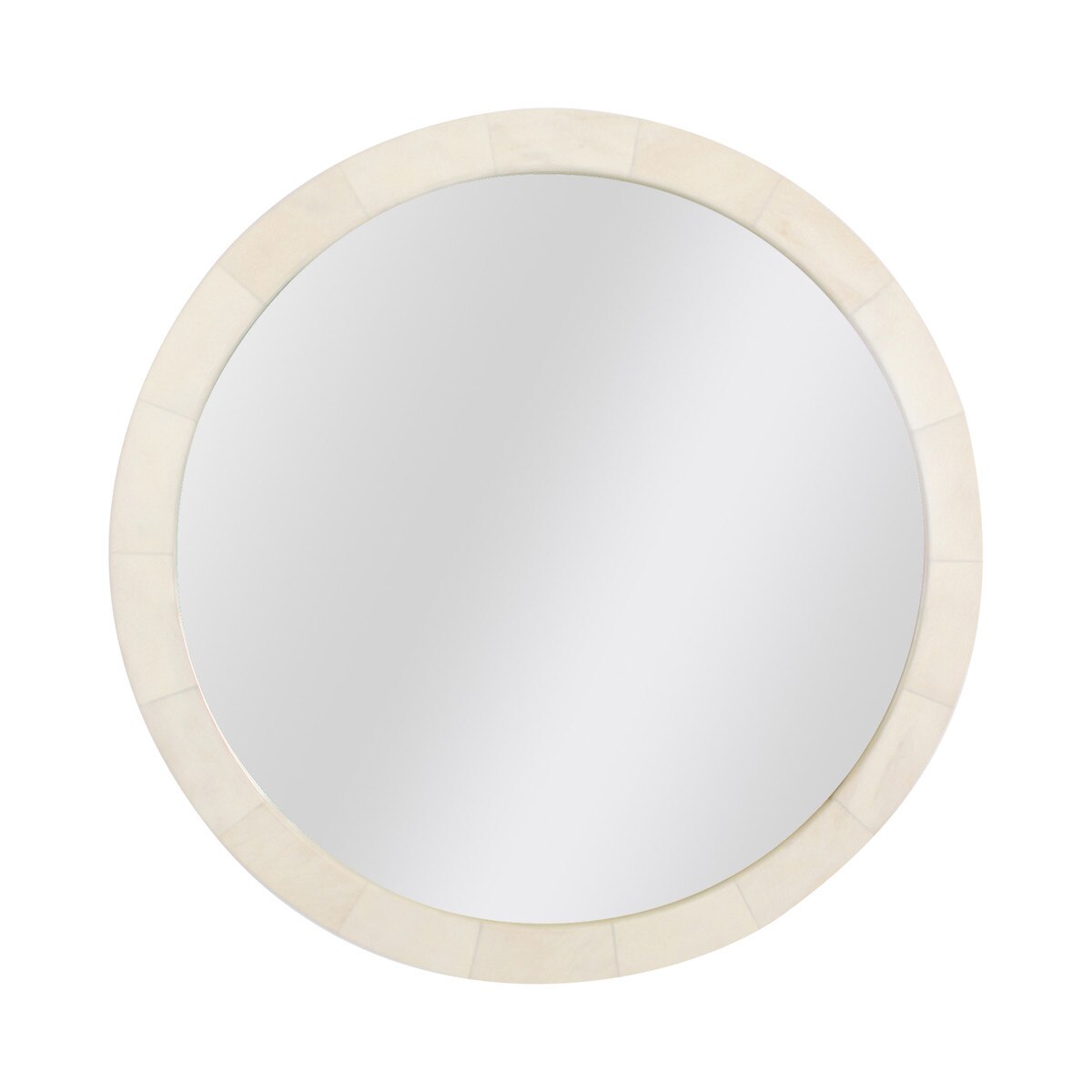 Capri Resin Round Mirror