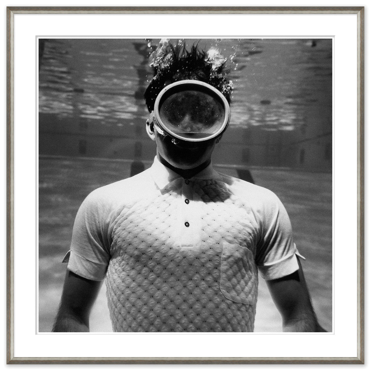 GQ Magazine, Man Underwater