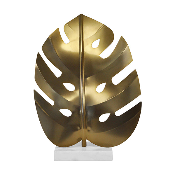 Brass Leaf Sculptures