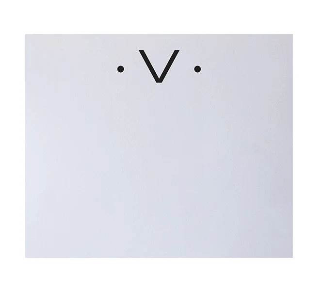 Note Pad With Large Initials