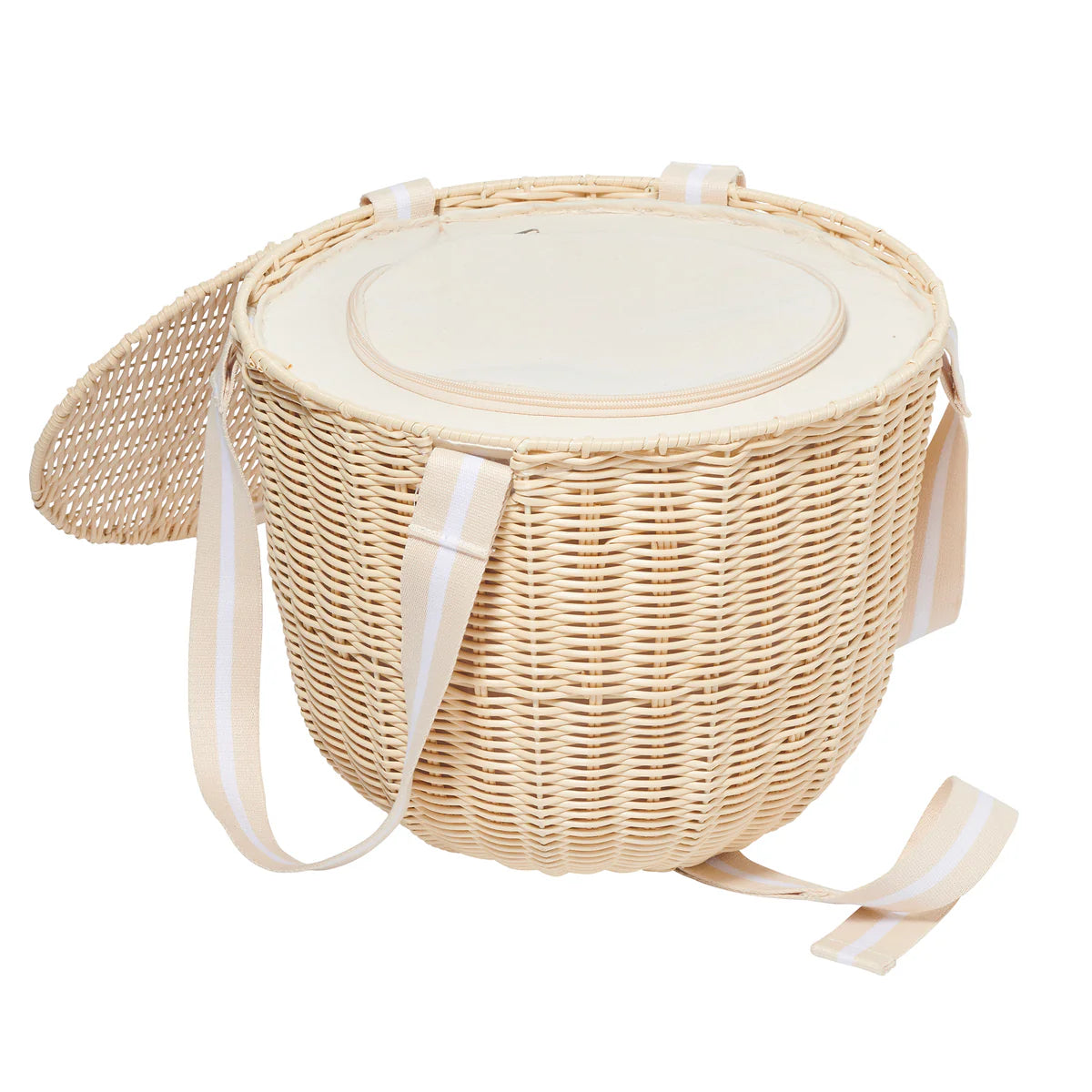 Round Picnic Cooler Basket