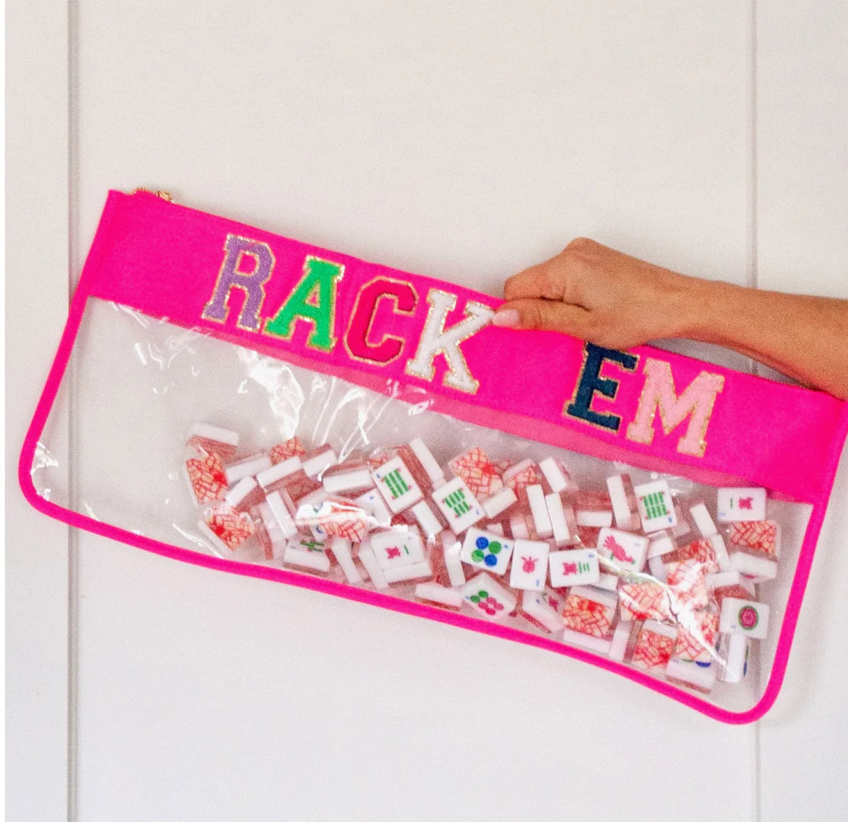 Clear Mahjong Tile Bags