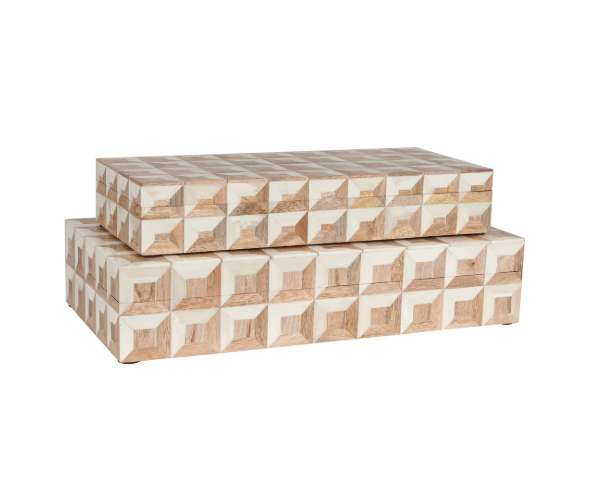 Naima Wood and Bone Boxes