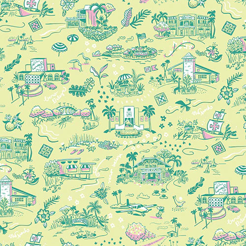 Vero Beleza Wallpaper in Citrus