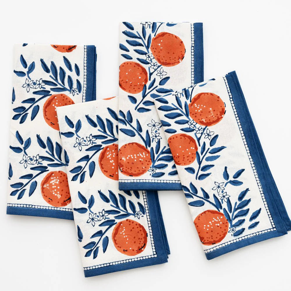 Pomegranate Napkins Set of 4