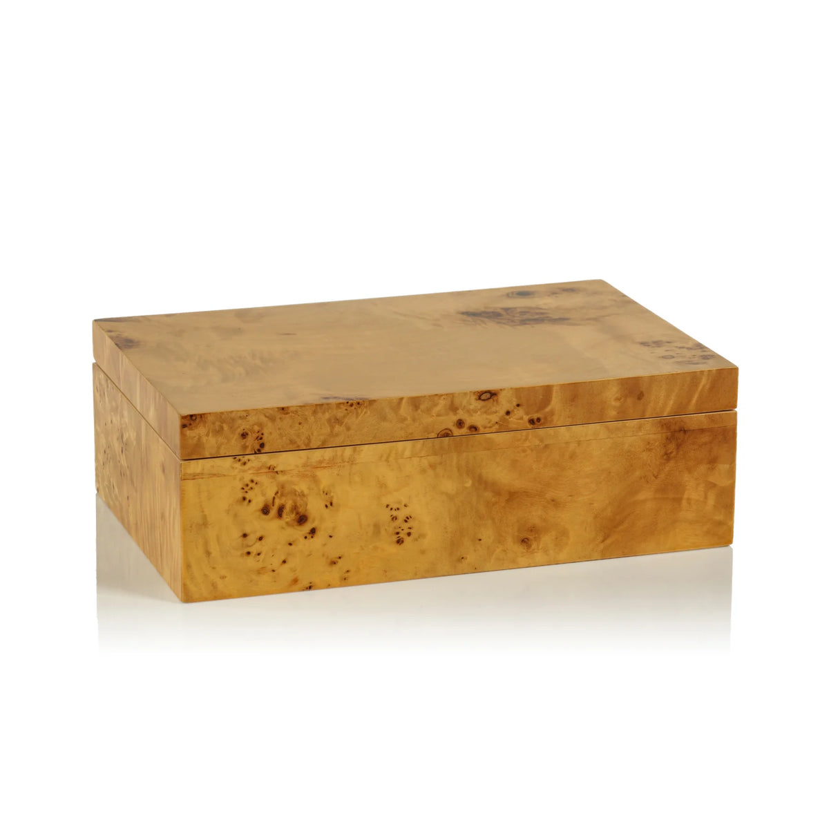 Burl Wood Decorative Boxes