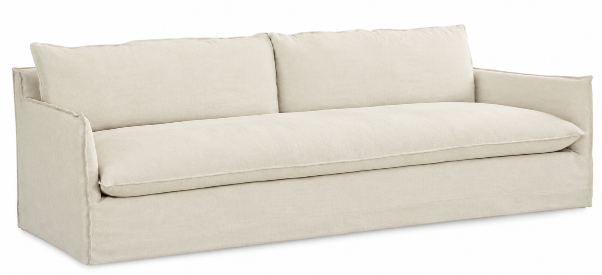 Lee 104" Slipcovered Extra Long Sofa