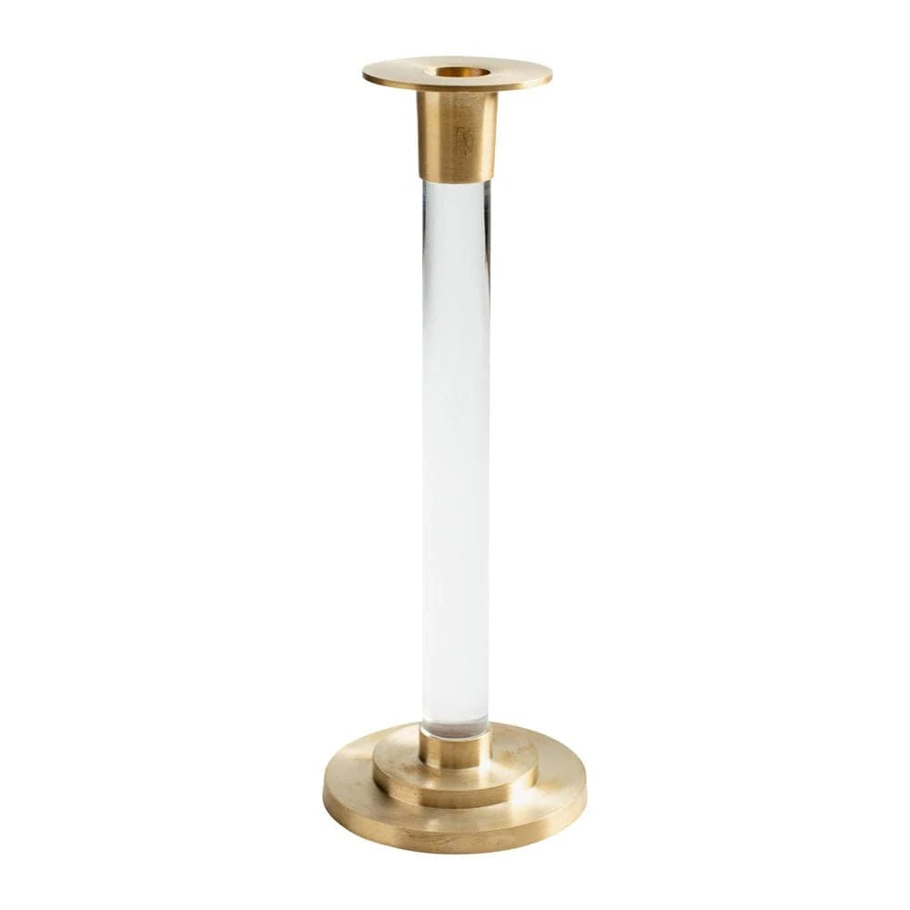 Brass and Resin Candlesticks