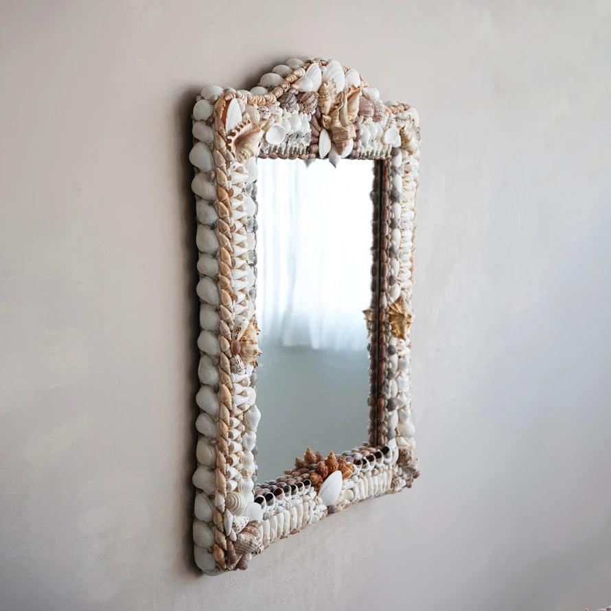 Natural Shell Mirror