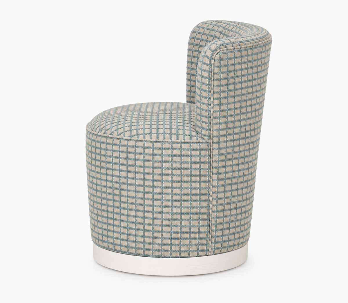 Teeny Dining Swivel Chair in Blue