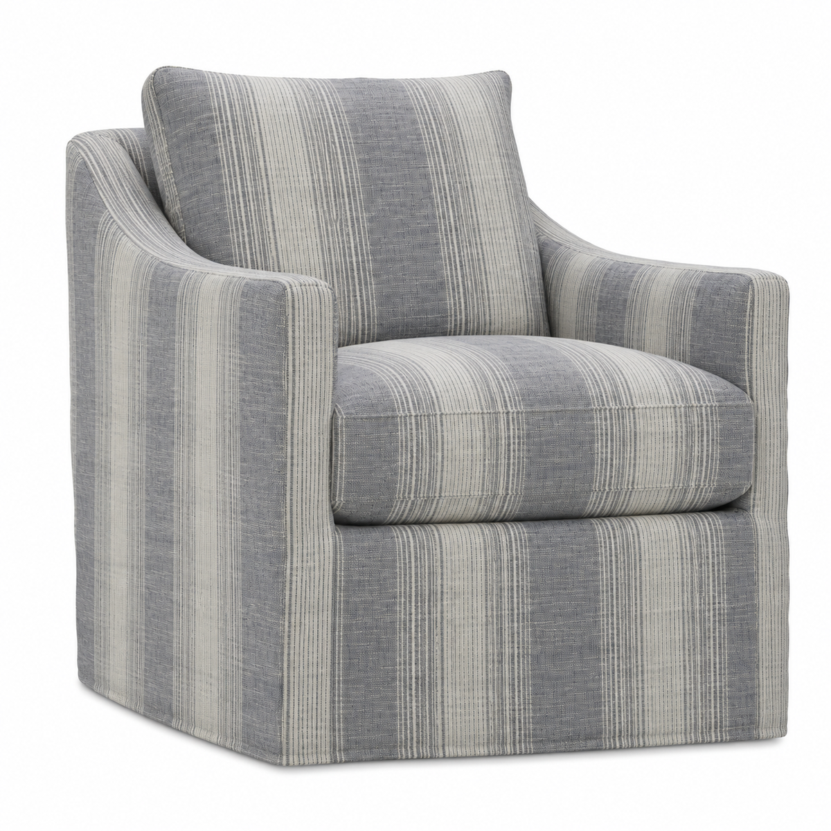 Serena Slipcover Swivel Chair