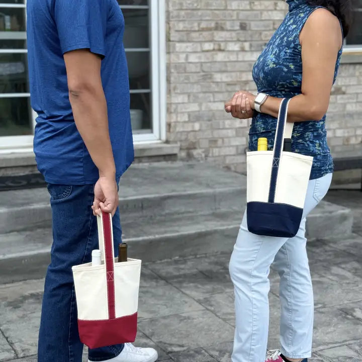 Double Bottle Wine Tote