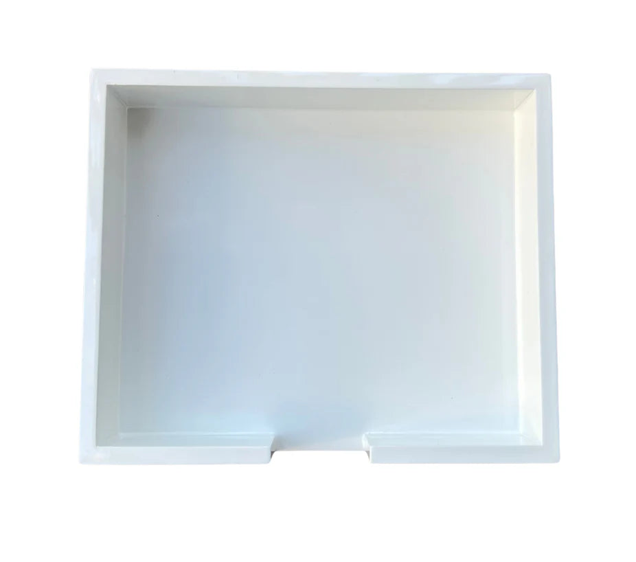 Large Lacquer Notepad Tray