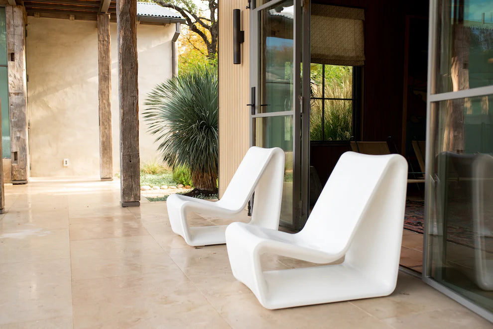 Loop Lounge Chair White