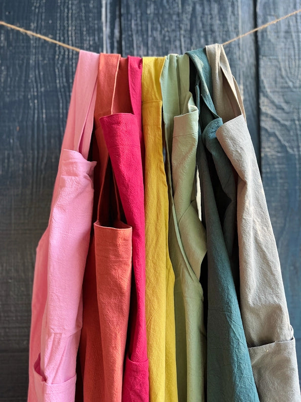 Cross Back Aprons