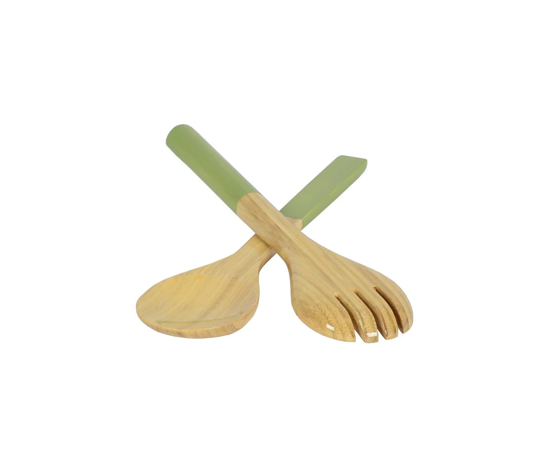 Bamboo Salad Servers