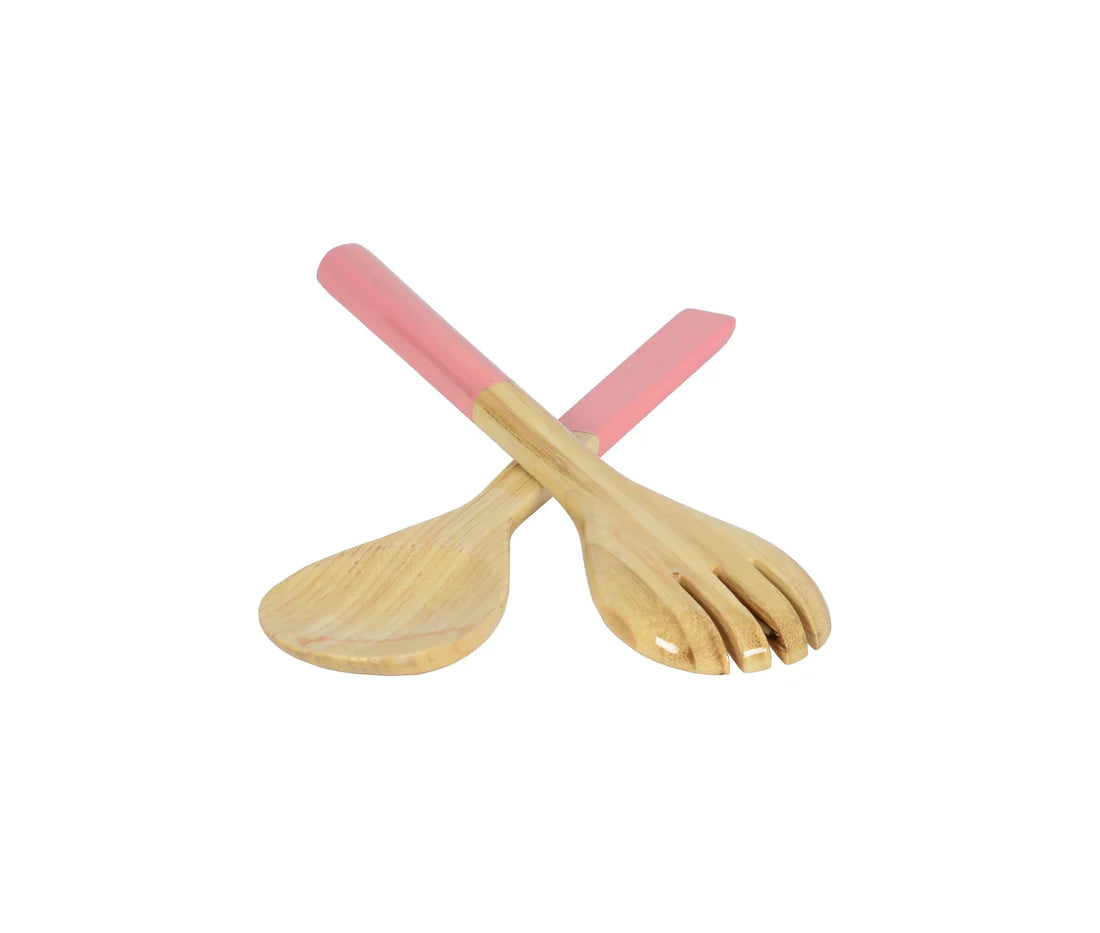 Bamboo Salad Servers