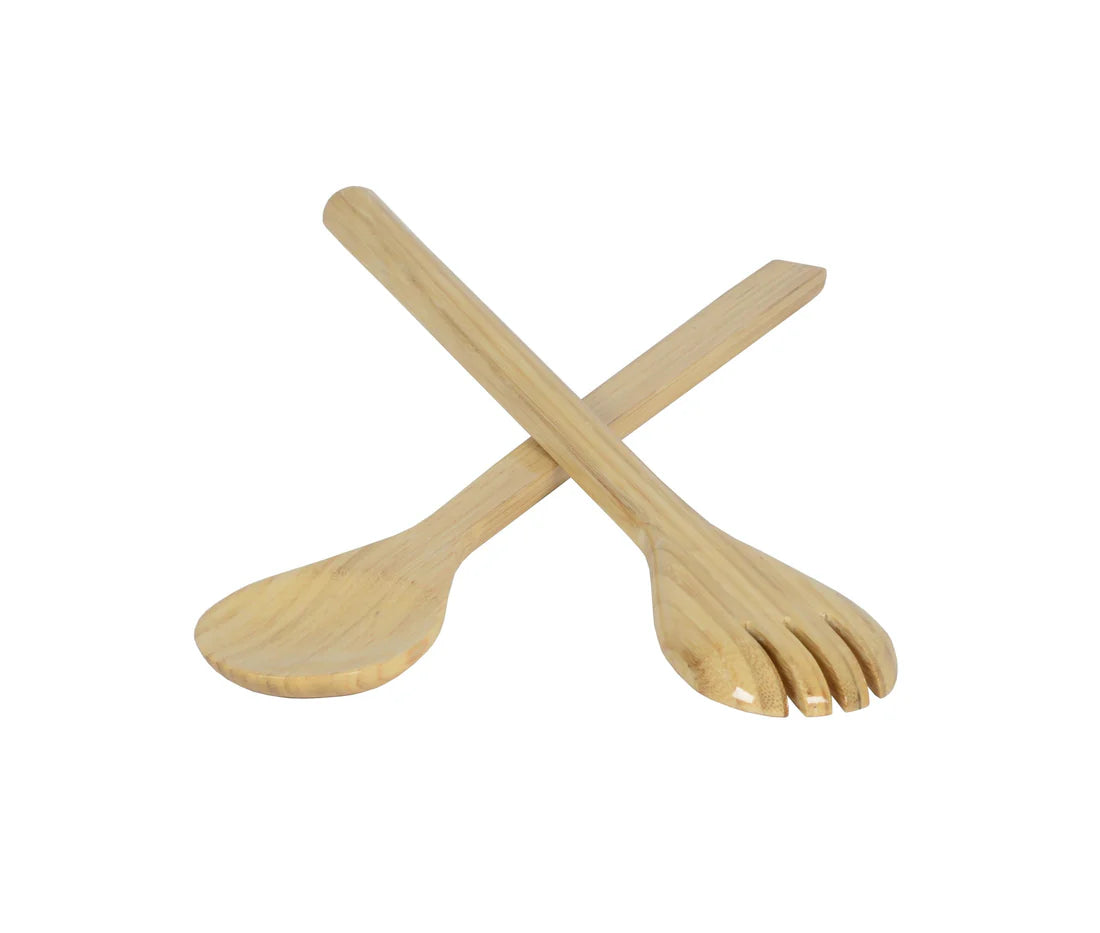 Bamboo Salad Servers