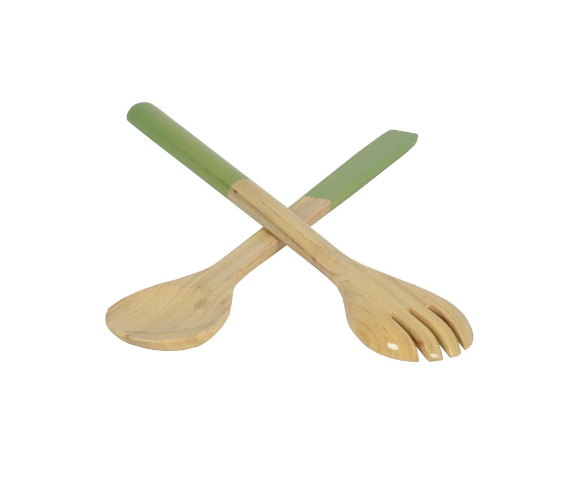 Bamboo Salad Servers