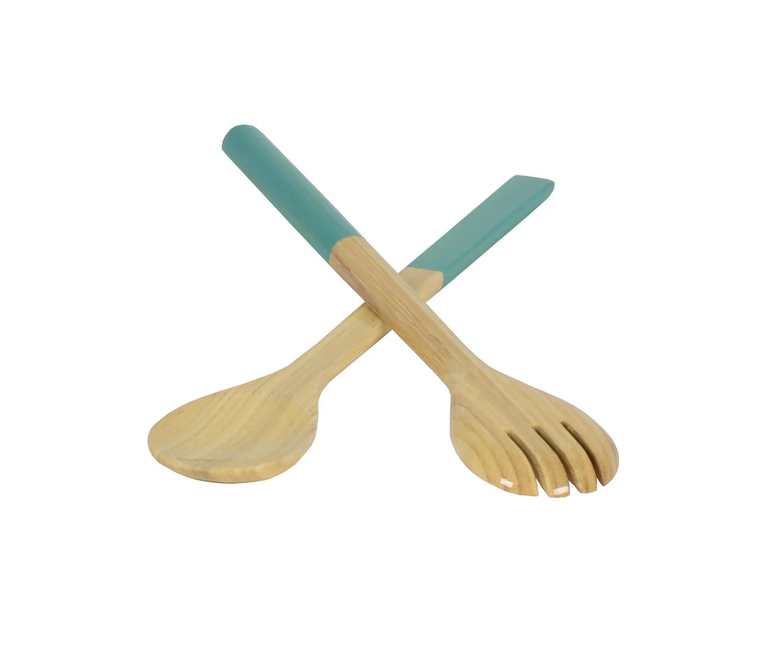 Bamboo Salad Servers