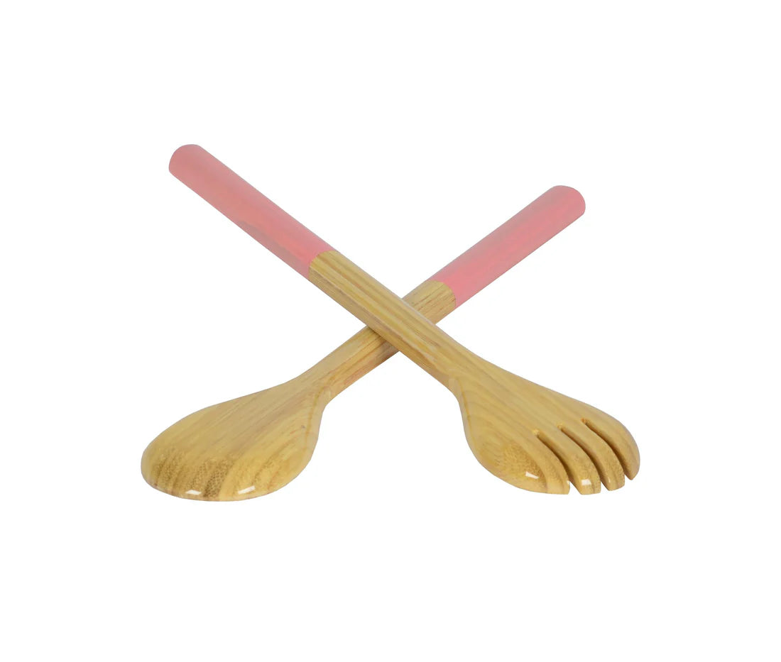 Bamboo Salad Servers