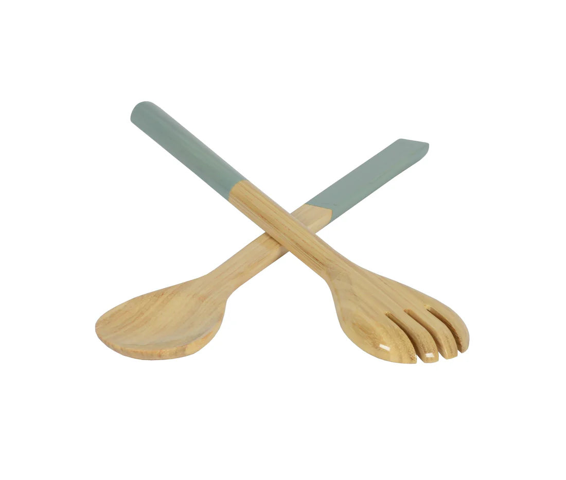 Bamboo Salad Servers
