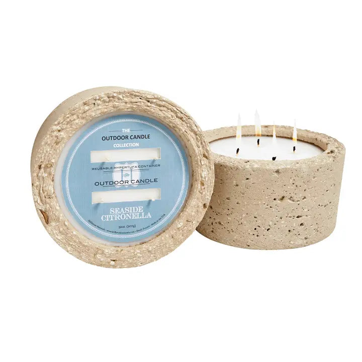 Outdoor Citronella Essential Oil Candles