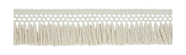 Lee Slipper Chair with Fringe Trim