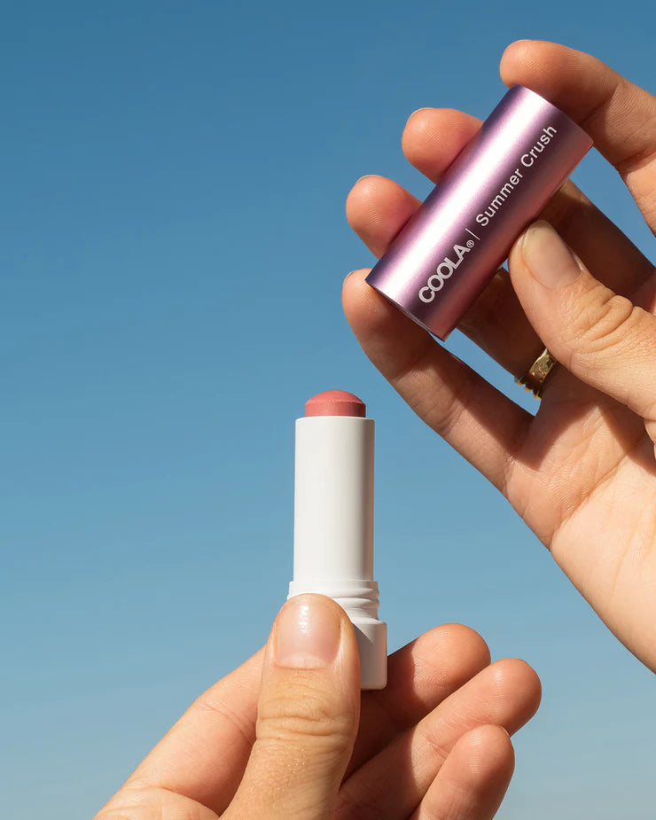 Coola Tinted Mineral Liplux Lip Balm Summer Crush SPF30
