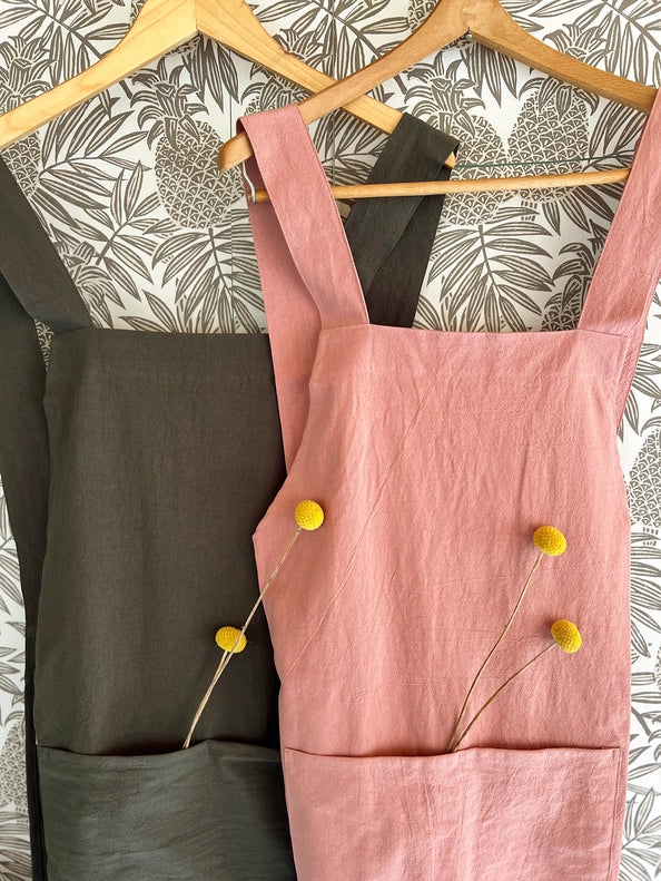 Cross Back Aprons