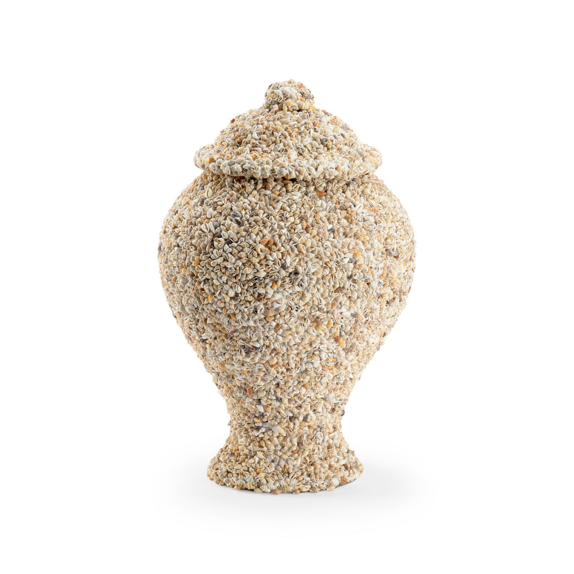 Shell Covered Urn