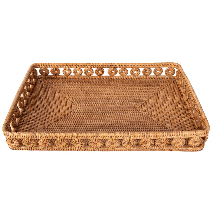 Rattan Inna Rectangular Trays