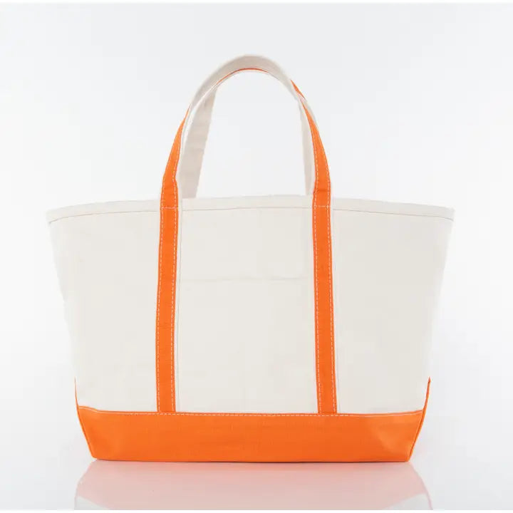 Large Canvas Boat Tote