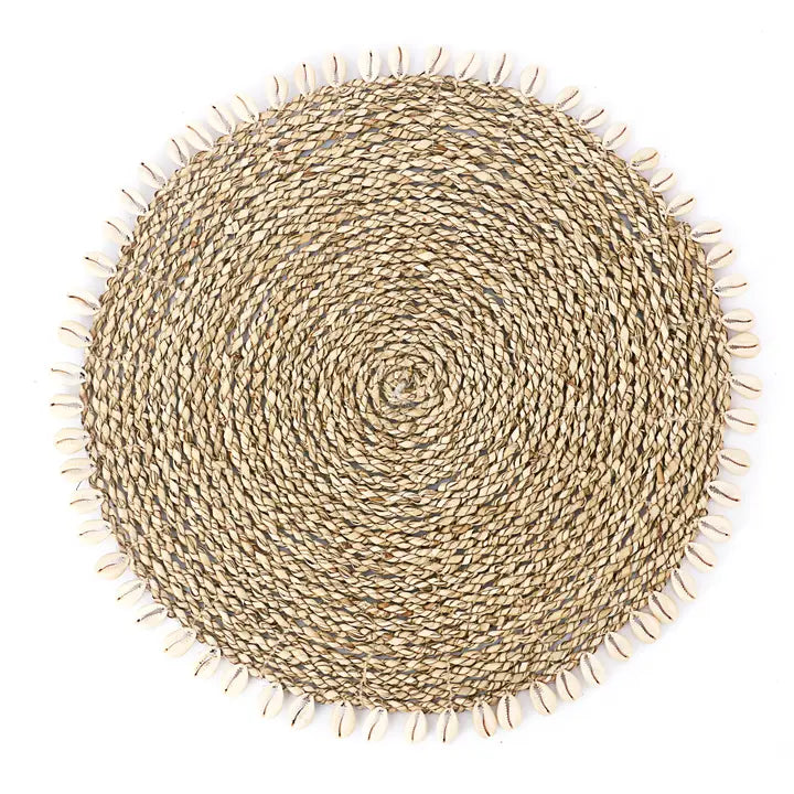 Cowrie Border Placemats - Set of 4