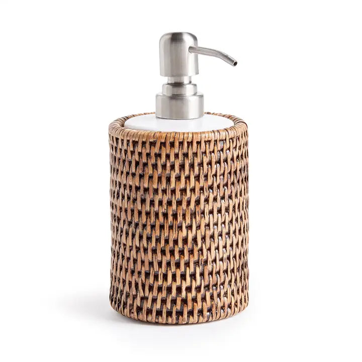 Rattan Soap Pump