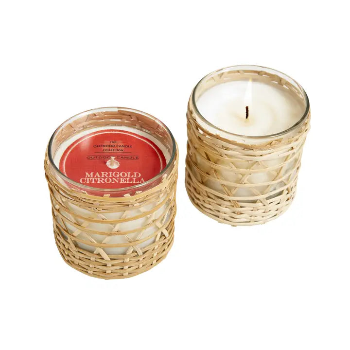 Outdoor Citronella Essential Oil Candles