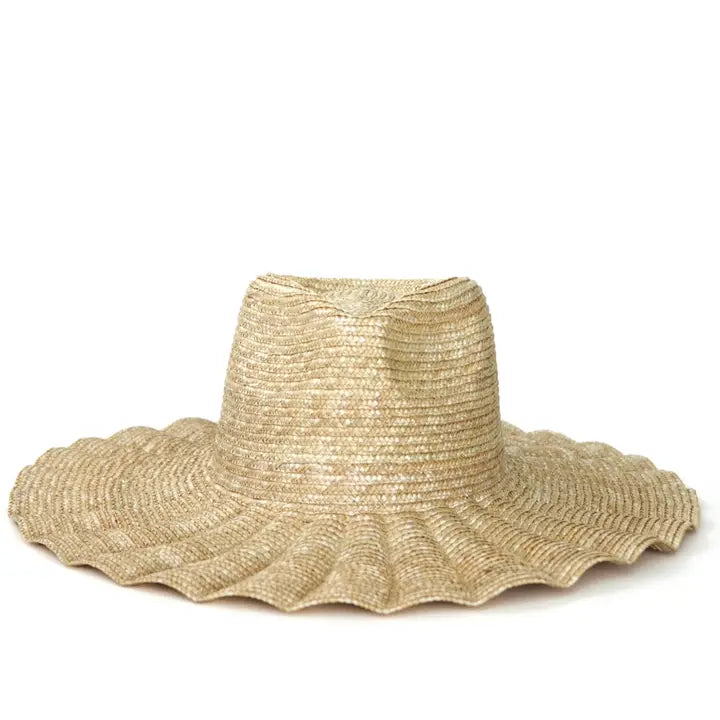 Nalu Wavy Brim Straw Hat